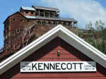 Kennecott copper mine and mill in Wrangell St. Elias