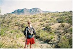 The south rim of the Chisos Mountains
