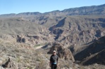 The Rio Grande from the rim of Boquillas Canyon, at the end of the Marufo Vega trail