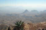 The view from the South Rim was pretty hazy.