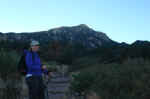 We hiked up to Emory Peak, starting at sunrise when the sun was just hitting the top of the peak.