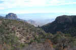 Boot Canyon from the summit of Emory Peak.