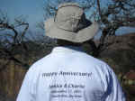 We made special T-shirts for our tenth anniversary