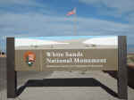 On the way to Big Bend, we stopped at White Sands National Monument in new Mexico