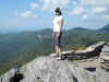 On the summit of Devil's Courthouse