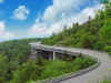 The Linn Cove viaduct was the last section of the Blue Ridge Parkway to be completed