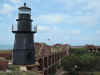 The lighthouse at Fort Jefferson
