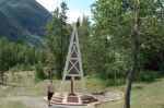 The site of the first oil well in Western Canada.