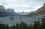 Wild Goose Island in Saint Mary Lake, along the East side of the Going-to-the-Sun Road.