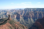 The canyon from Point Imperial, the highest elevation on the North Rim.