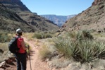 ..... and looking ahead it's a long way to the South Rim.