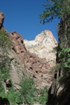 We saw a lot of rock climbers on the canyon walls.