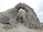 "Chinese Arch" near Golden Spike