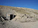 An abandoned mine on Mount Bross