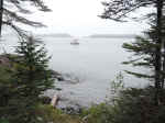 Rock Harbor from the trail to Scoville Point