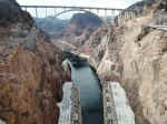 Black Canyon and the Colorado River, downstream from the Hoover Dam