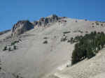 Lassen peak from the trailhead