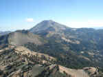 Lassen Peak from the summit of Brokeoff Mountain