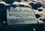 The plaque at the summit.