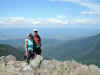 Together on the summit of Hawksbill Mountain