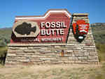 We stopped at Fossil Butte National Monument in Wyoming