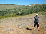 Janice on the Fossil Butte trail