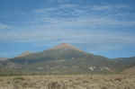 Wheeler Peak in  Great Basin National Park dominates the skyline from miles away