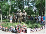 The Vietnam Veterans' memorial
