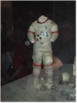 Gene Cernan's moonwalk spacesuit at the Air and Space Museum