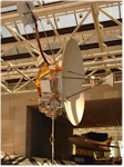 Pioneer 10 test article at the Air and Space Museum