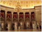 The National Statuary Hall at the Capitol