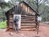 The first old cabin on Taylor Creek Trail